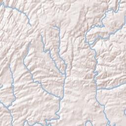 Garnsey Alabama Terrain Map