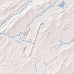 Roberta Alabama Terrain Map