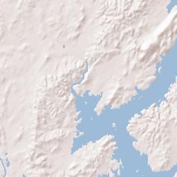 Pine Grove Village Alabama Terrain Map