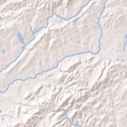 Overbrook Alabama Terrain Map