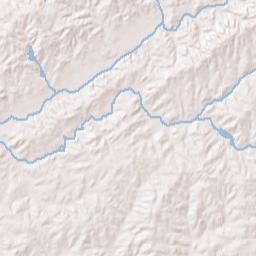 Red Level Alabama Terrain Map