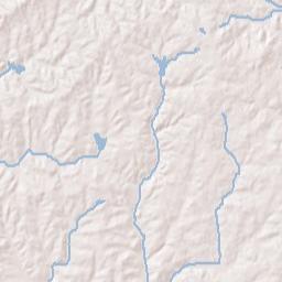 Doublehead Alabama Terrain Map