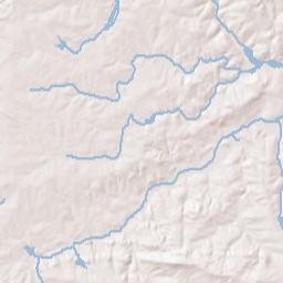 Lamar County Terrain Map