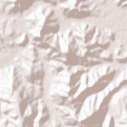 Ureshino Shi Terrain Map