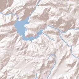 Ballena California Terrain Map