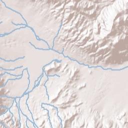 Scissors Crossing California Terrain Map