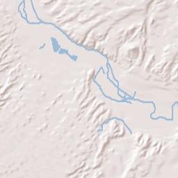 Bylas Terrain Map