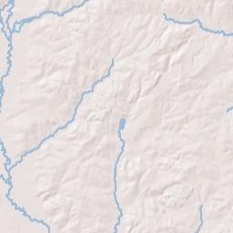 Three Creeks Arkansas Terrain Map