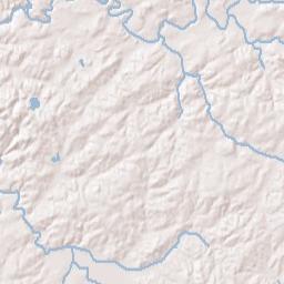Sixmile Alabama Terrain Map