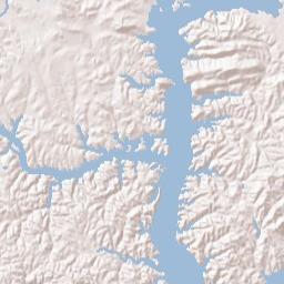 Hidden Valley Alabama Terrain Map