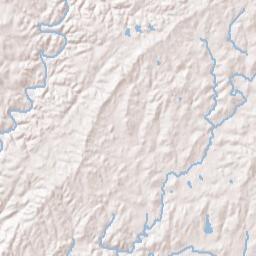 Hatchet Alabama Terrain Map