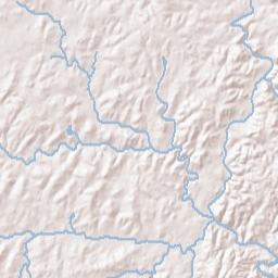 Hackneyville Alabama Terrain Map