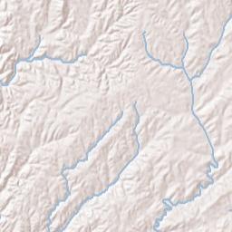 Fosheeton Alabama Terrain Map