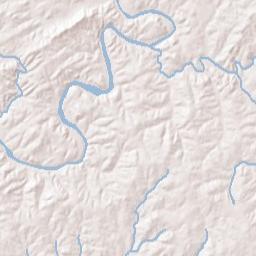 Shiloh Alabama Terrain Map