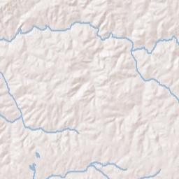 Rock Fence Alabama Terrain Map