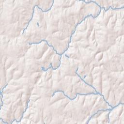 Monroe County Terrain Map