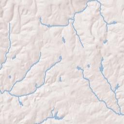 Gray Terrain Map