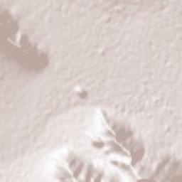 Damaneh Terrain Map