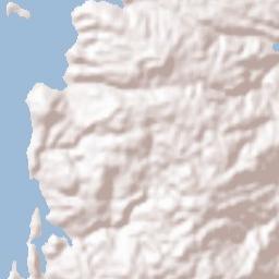 Saikai-shi Terrain Map