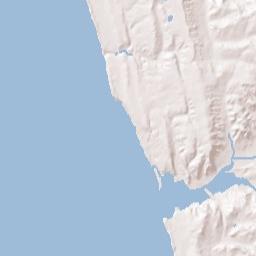 Encinitas California Terrain Map