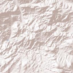 Christmas Arizona Terrain Map
