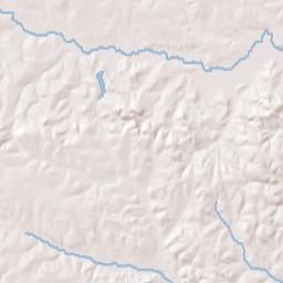 Hughes Springs Terrain Map