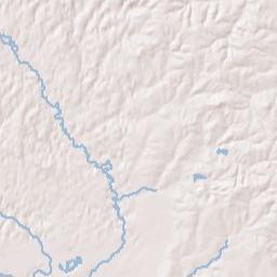 Capps City Arkansas Terrain Map