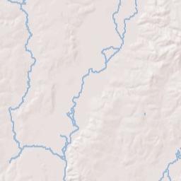 Western Arkansas Terrain Map