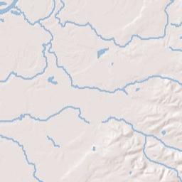 Powers Alabama Terrain Map