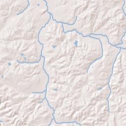 Thomas Mill Alabama Terrain Map