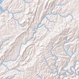 Quinsey Alabama Terrain Map