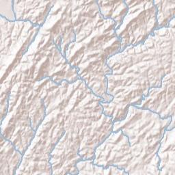 Bentleyville Alabama Terrain Map