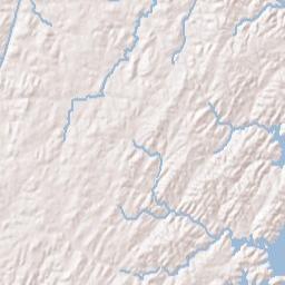 Reeves Alabama Terrain Map