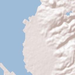 Ōmura Terrain Map