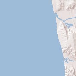 Del Mar California Terrain Map