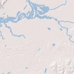 Oak Village Alabama Terrain Map