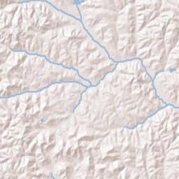 Pondville Alabama Terrain Map