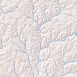 Hubbard Alabama Terrain Map