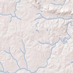 Gap of the Mountain Alabama Terrain Map