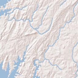 Piney Point Alabama Terrain Map