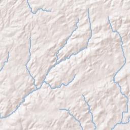 North Dadeville Alabama Terrain Map