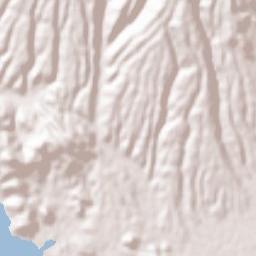 Isahaya-shi Terrain Map