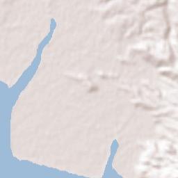 Tamana Shi Terrain Map