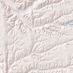 University City California Terrain Map