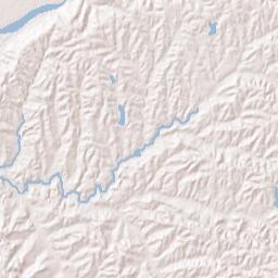 Yazoo County Terrain Map