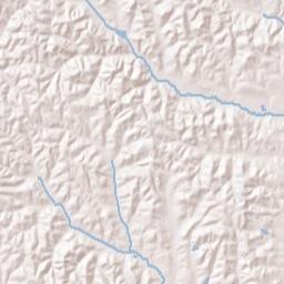 Ironville Alabama Terrain Map