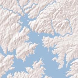 Our Town Alabama Terrain Map