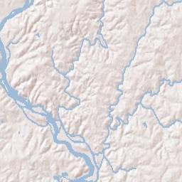 McGinty Alabama Terrain Map