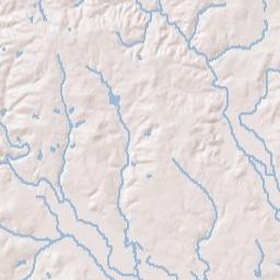 Bibb County Terrain Map