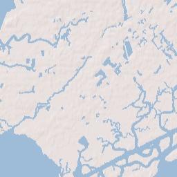 Mount Pleasant Terrain Map